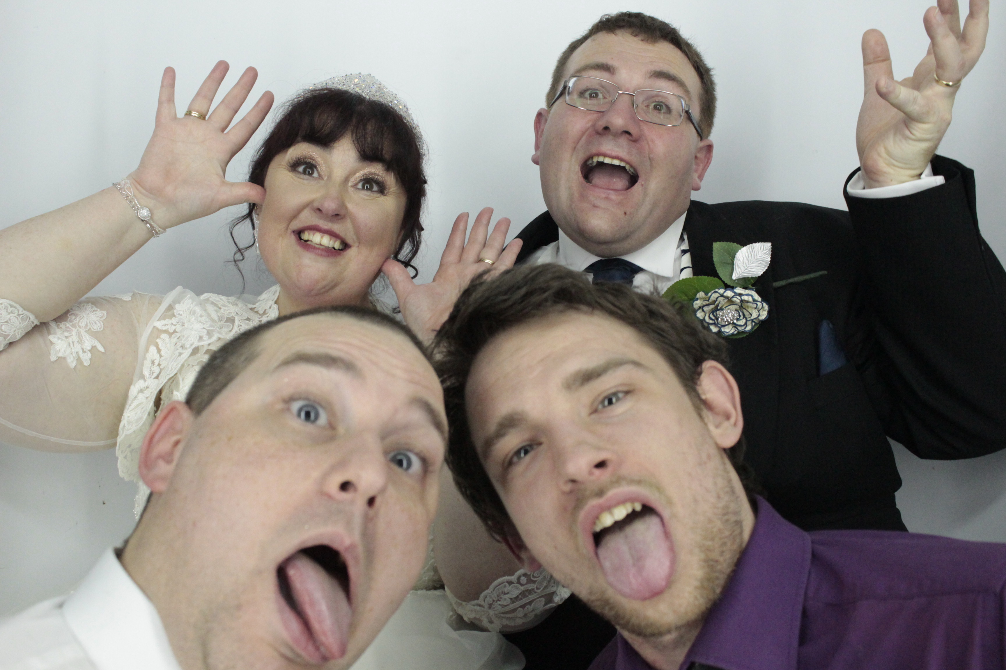 Alan & Lindsay Wedding  | View more photos from the event at gallery.myphotoboothexperience.co.uk/u/MyPhotoBoothExperienceLtd/Alan-Lindsay-Wedding